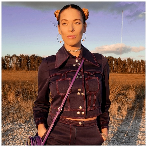 FOX RUN Denim - vintage🦊denim pantsuit by FOX RUN sz6